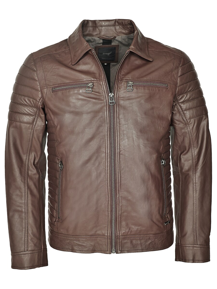 

Кожаная куртка Maze Between-Season Jacket William, коричневый