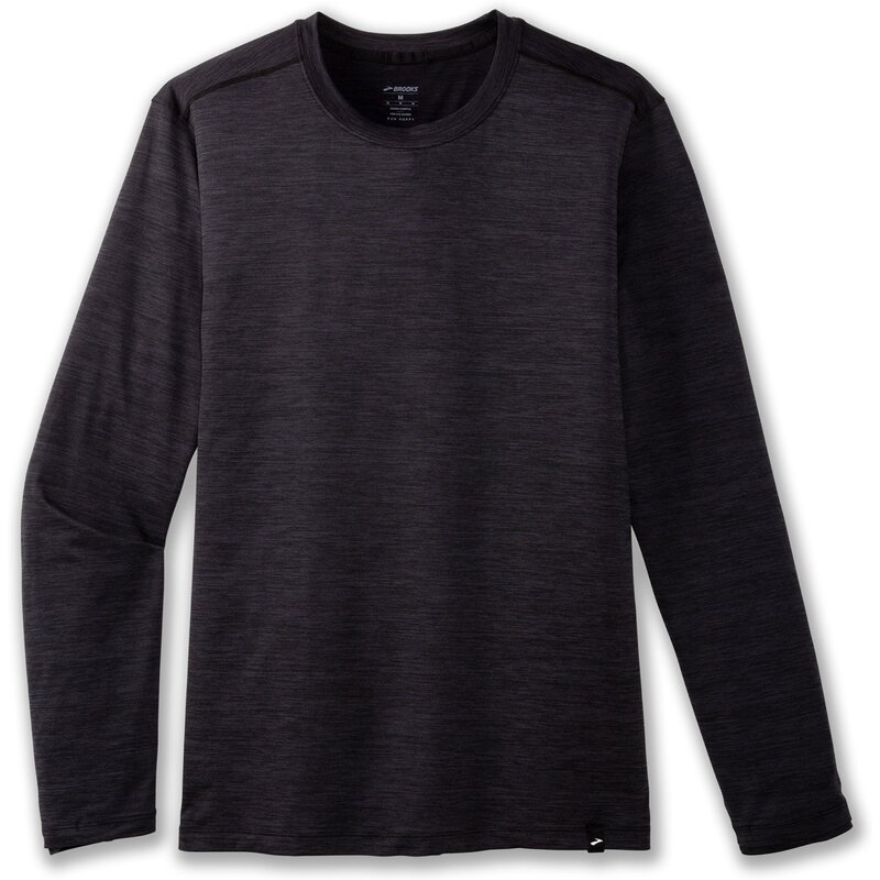 

Футболка люкс с длинным рукавом Brooks, черный