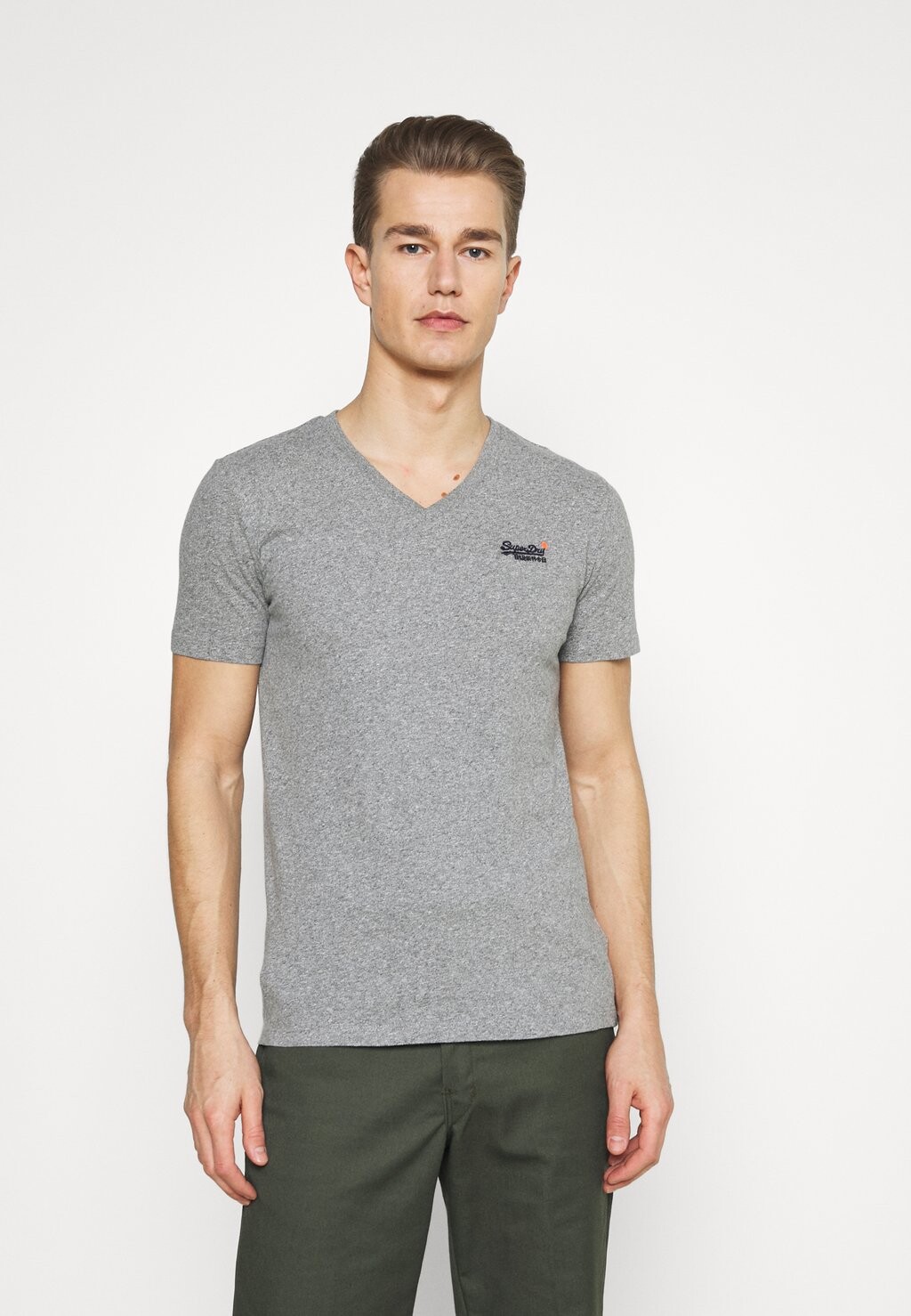 

Базовая футболка CLASSIC TEE Superdry, цвет grey marl