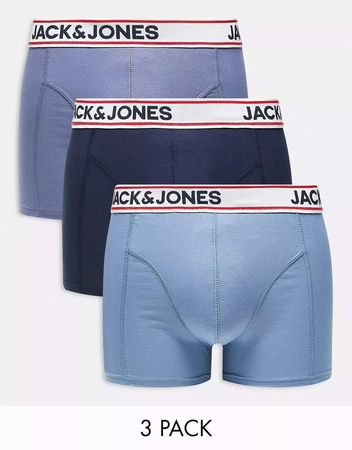 

Три пары плавок Jack & Jones синего цвета