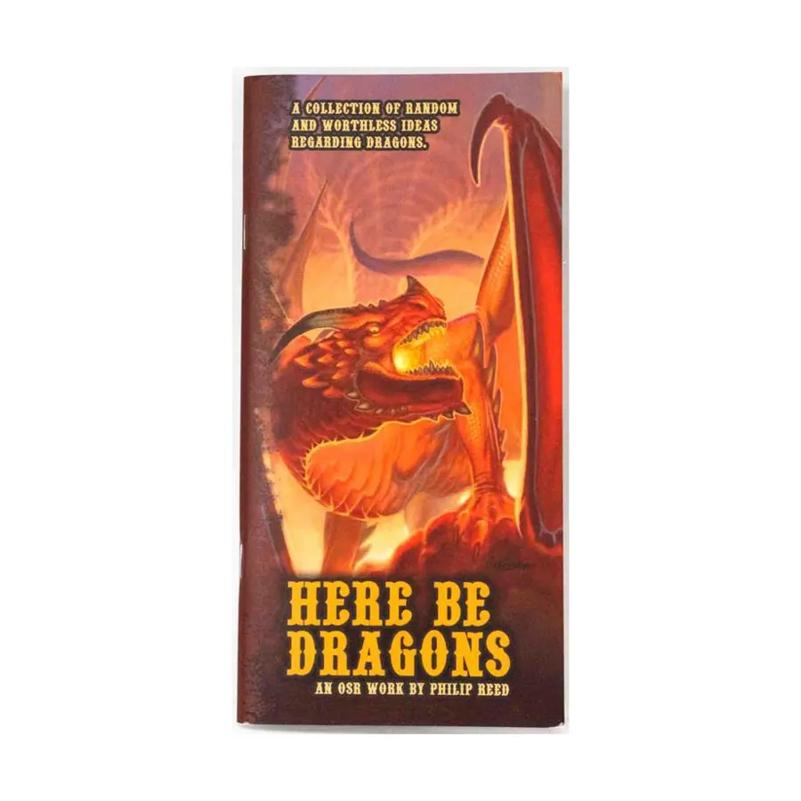 

Here Be Dragons, Role Playing Game Aides (Philip Reed), мягкая обложка