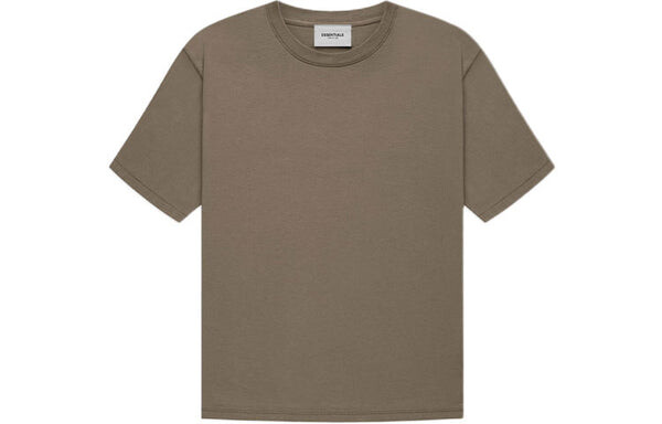 Футболка fw21 logo tee 'harvest' Fear Of God Essentials, коричневый — фото 3