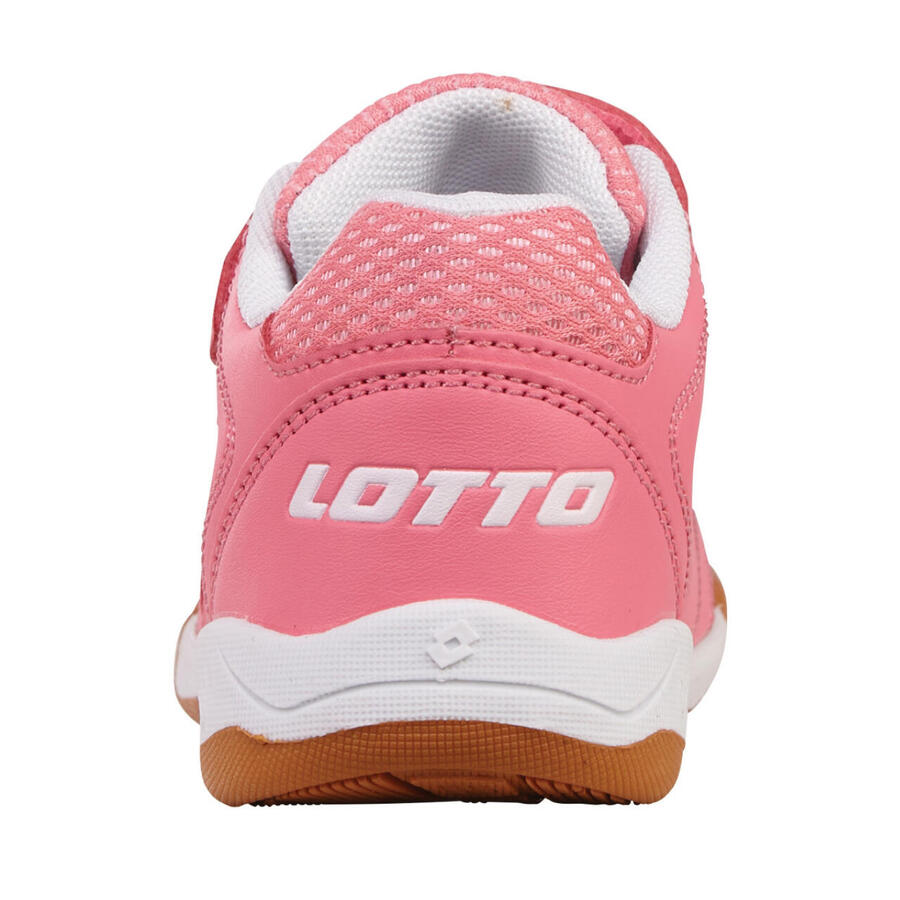 Низкие кроссовки Lotto Shoes WHIZZER K для детей 2600120K розовые/белые — фото 3