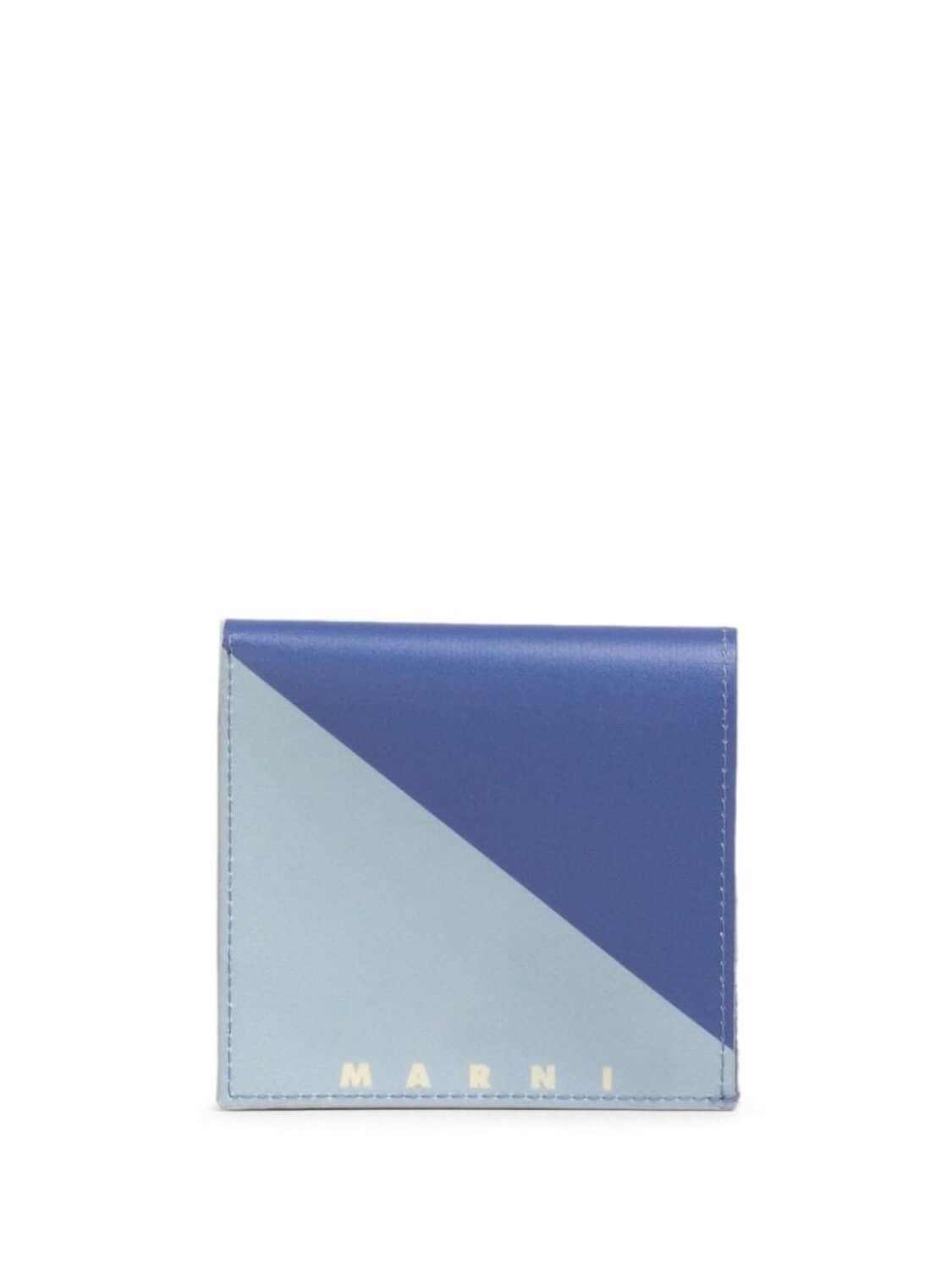 

Marni двойной кошелек с цветными блоками, фиолетовый