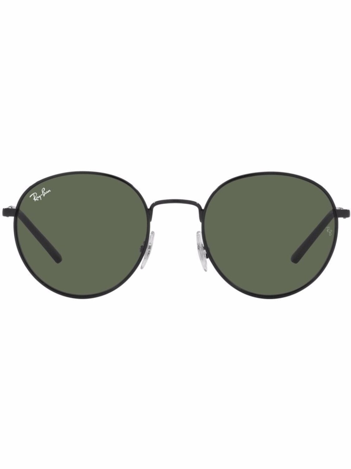 

Солнцезащитные очки в круглой оправе Ray-Ban, черный