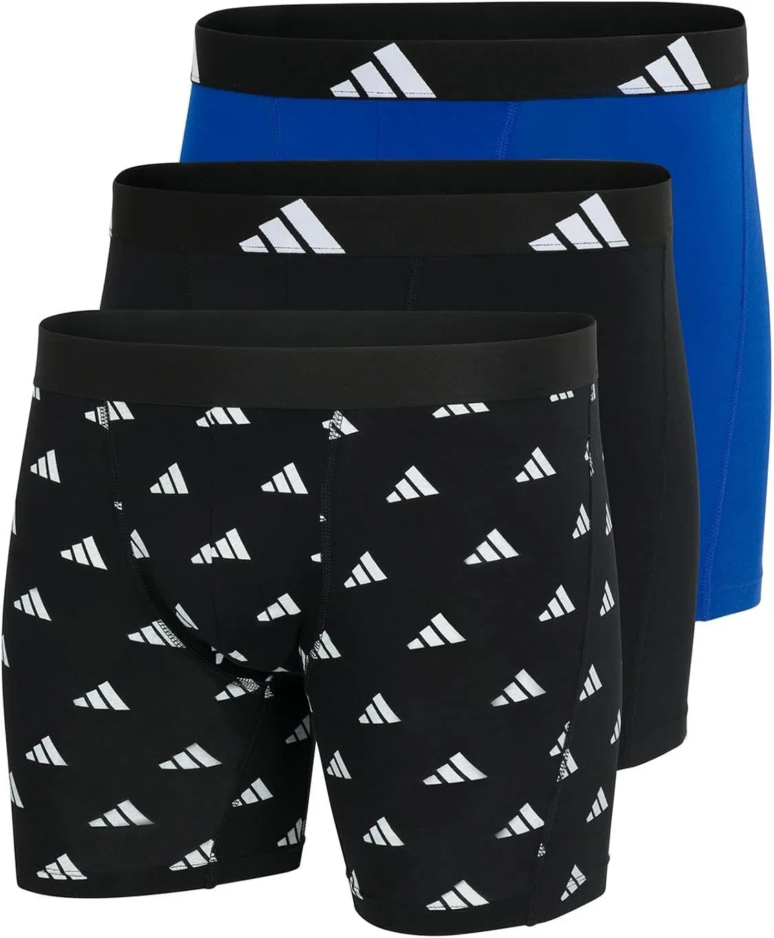 Боксеры из активного хлопка Adidas, Мультиколор