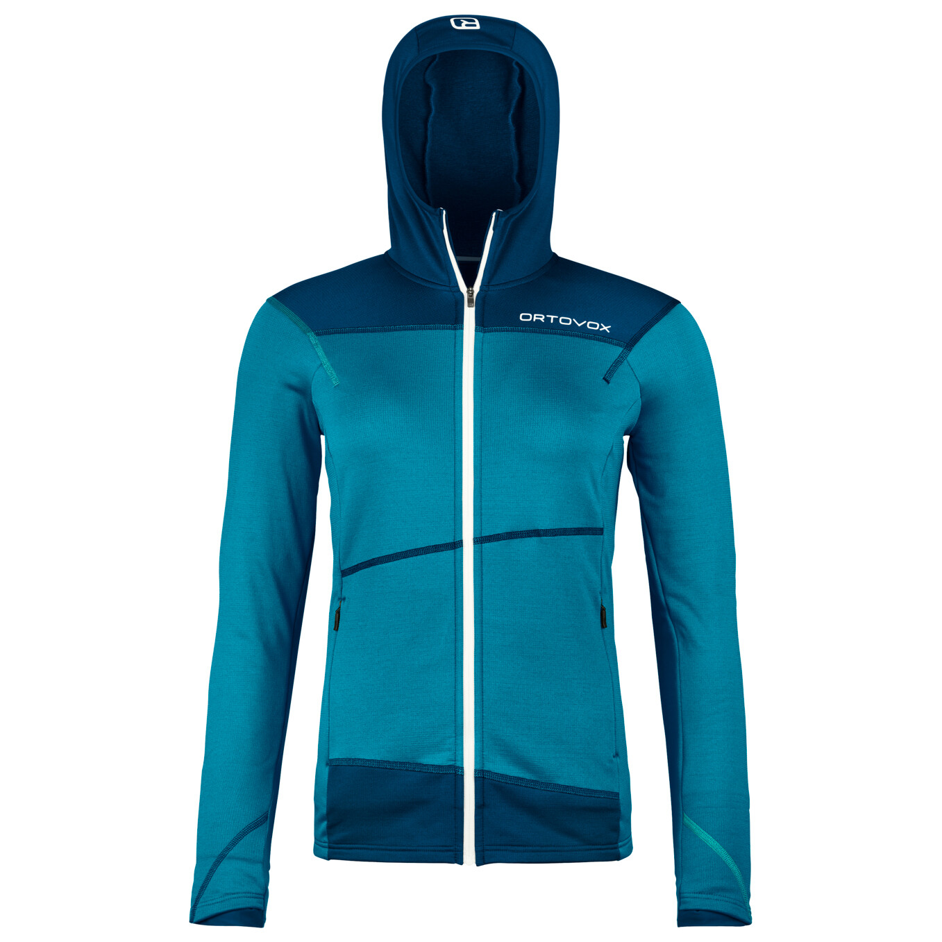 

Флисовая жилетка Ortovox Women's Fleece Light Hoody, цвет Mountain Blue