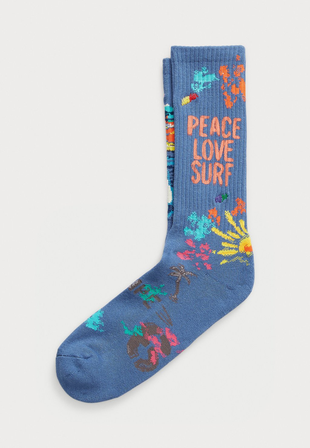 

Носки PEACE CREW SOCK SINGLE Polo Ralph Lauren, синий