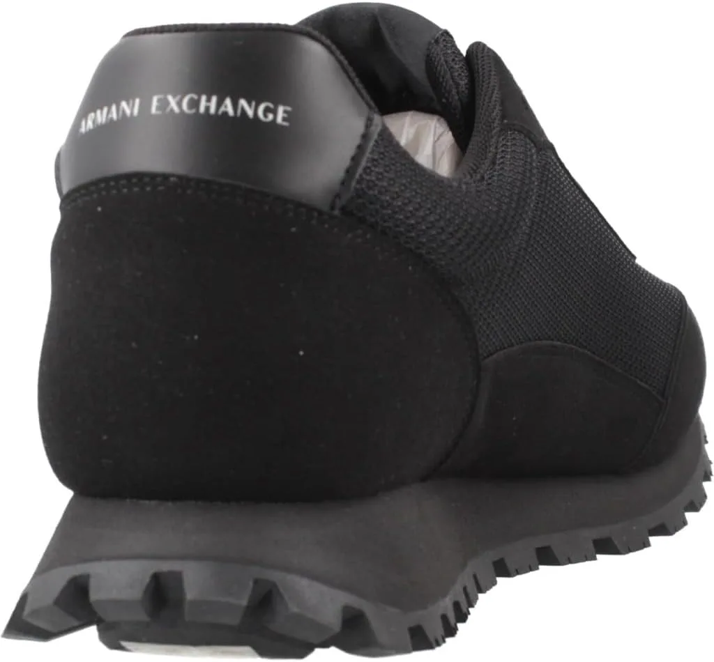 Мужские кроссовки Armani Exchange Drop, черный — фото 3