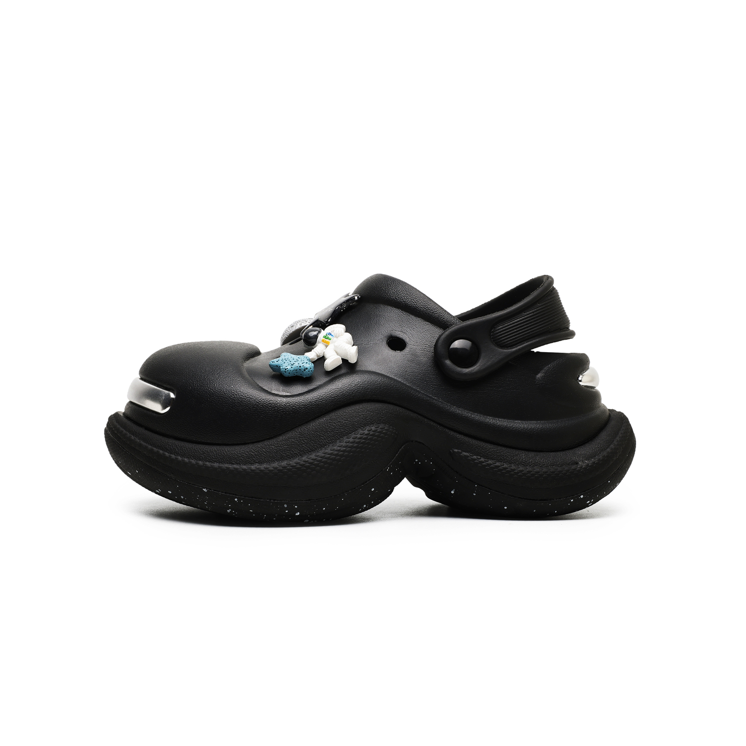 Hong Kong Meng Клоги женские Starlight Black, цвет Starlight Black