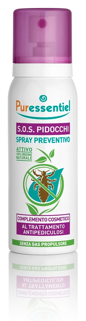 

Puressentiel Sos Профилактический спрей против педикулеза от вшей 75 мл