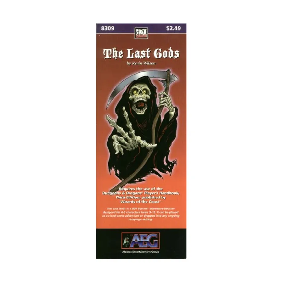 

Модуль Last Gods, Adventure Keep Modules (d20)
