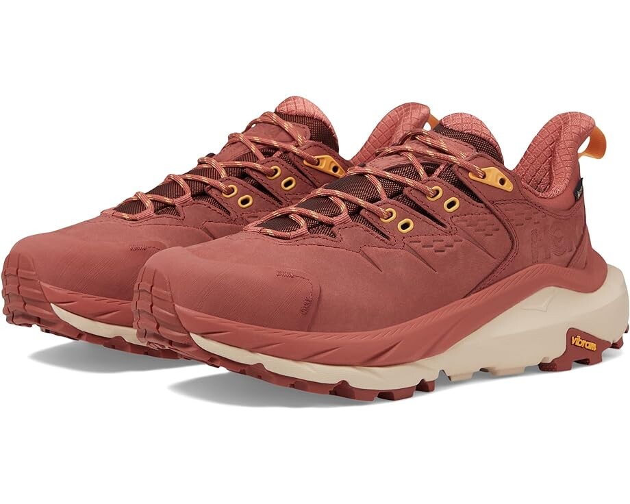 

Походная обувь Hoka Kaha 2 Low GORE-TEX, цвет Hot Sauce/Shifting Sand