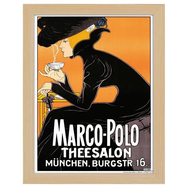 

Рамка для фотографий LegendArte Poster Marco Polo Theesalon цвет eiche