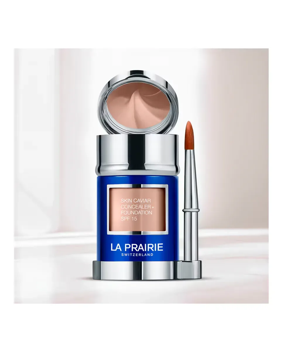 Тональная основа для макияжа Skin Caviar Concealer Foundation SPF 15 30 мл La Prairie, Pure Opal Nc-07 — фото 4