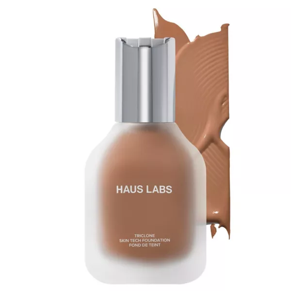 

Triclone skin tech тональная основа средней степени покрытия с ферментированной арникой Haus Labs By Lady Gaga, цвет 350 medium cool