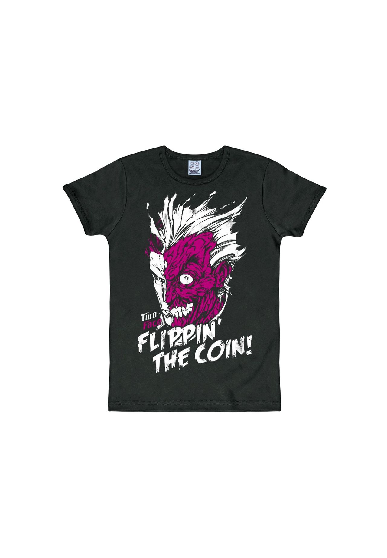 

Футболка приталенного кроя Batman - Two Face LOGOSHIRT, черный