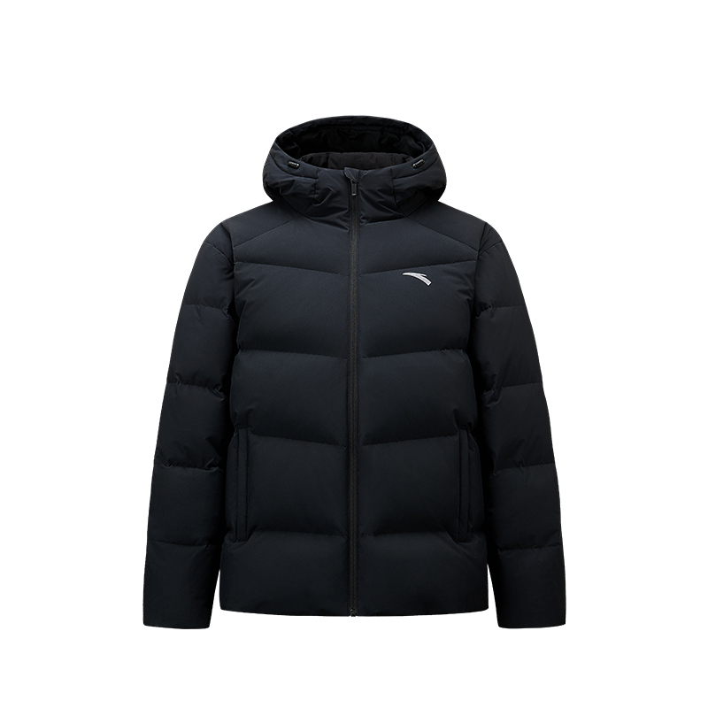 

ANTA Мужская базовая черная пуховая куртка, Basic Black-1