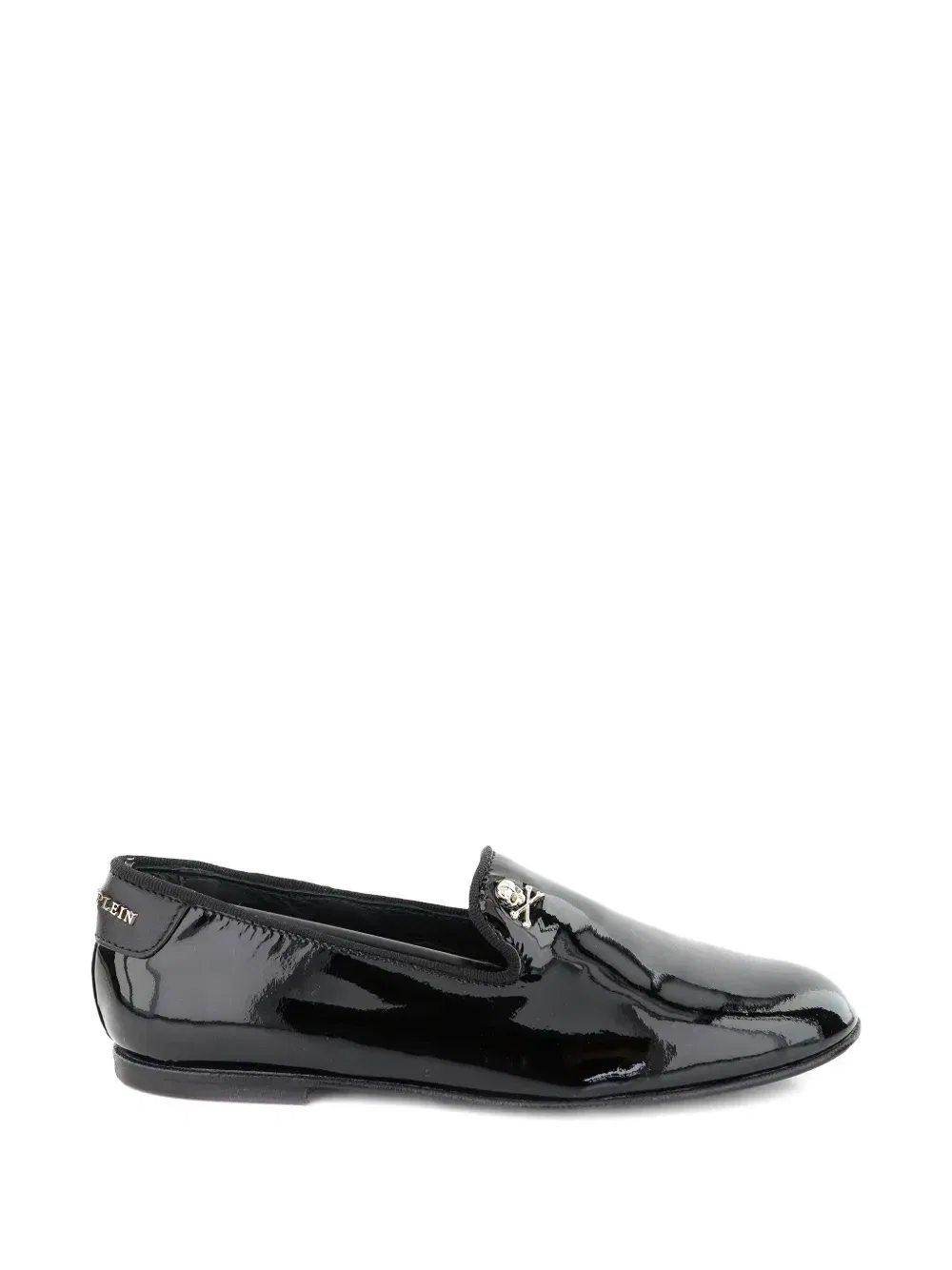 Лоферы Skull patent Philipp Plein Junior, черный