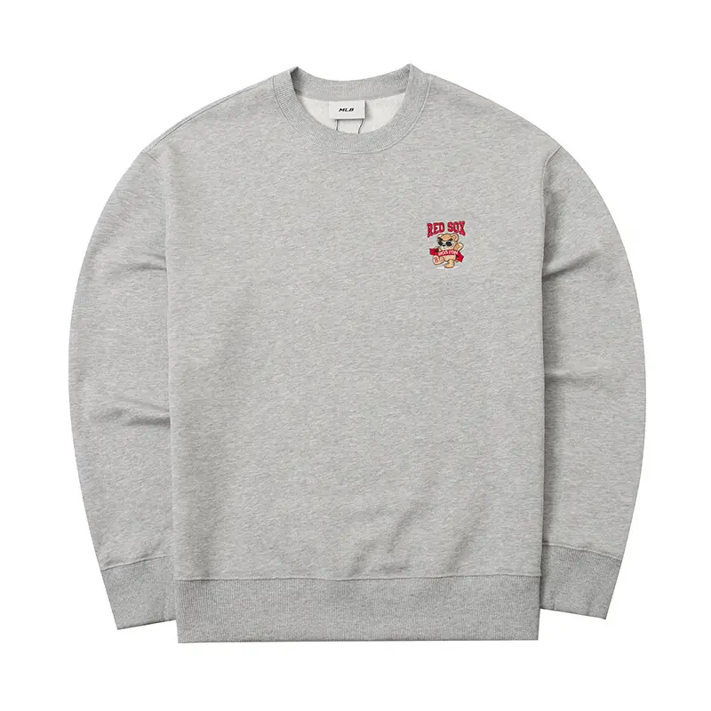 

Коллекция "Медведь в морщинках" Бостон Ред Сокс Толстовка Мужская Хизер Грей MLB