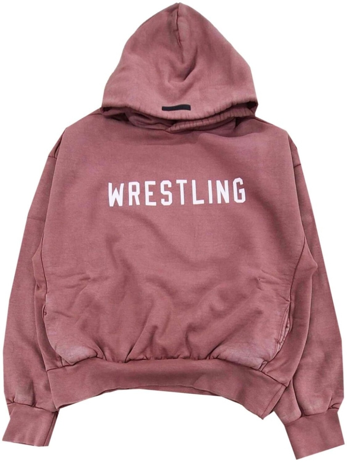 

FEAR OF GOD ESSENTIALS Толстовка из толстого флиса, красный