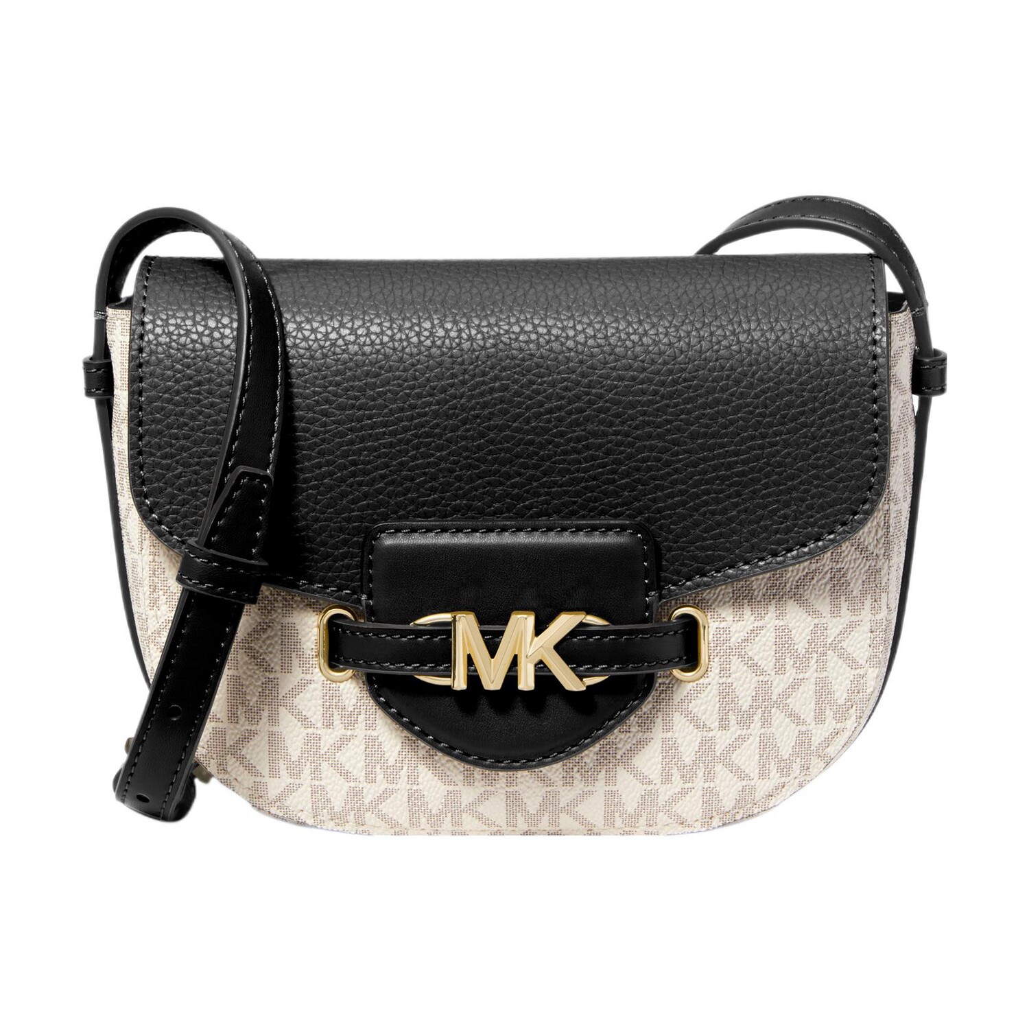 

Женская сумка через плечо Michael Kors, Ванильно-белый/верблюжий