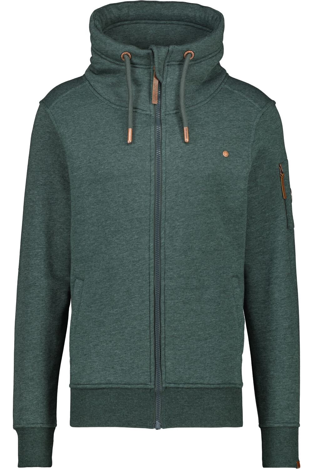 

Толстовка alife and kickin, Sweatshirt, Sweater EliasAK A, цвет dark forest melange