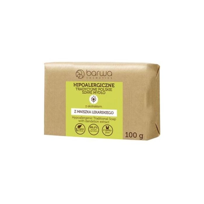 

Мыло Jabón Polaco Tradicional Hipoalergénico Dientes de León Barwa, 100 gr