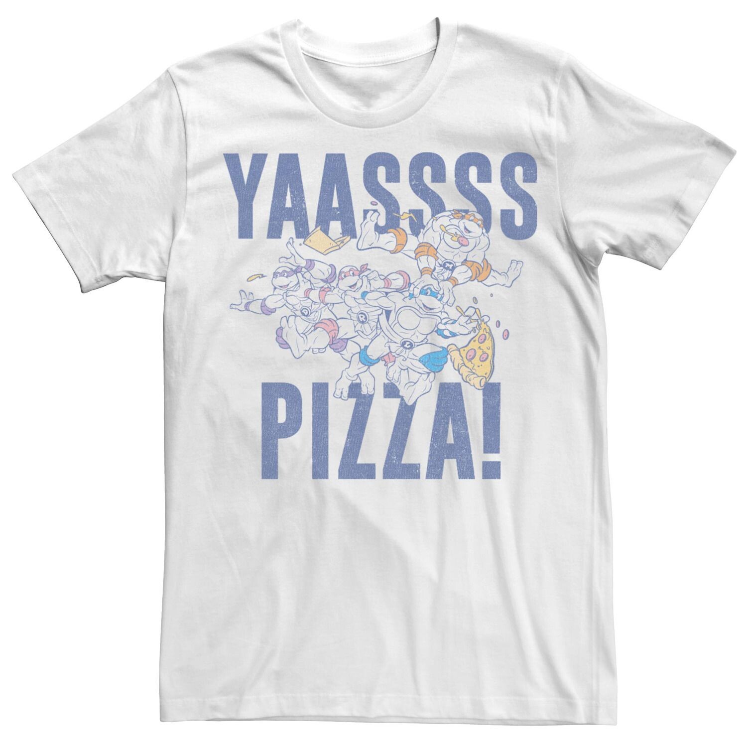 

Мужская футболка Teenage Mutant Ninja Turtles Yaaasss Pizza Tee Licensed Character