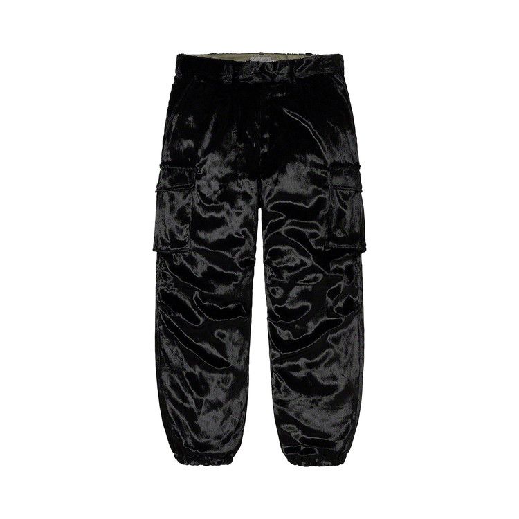 

Брюки карго Supreme x Yohji Yamamoto Faux Fur Cargo Pant 'Black'