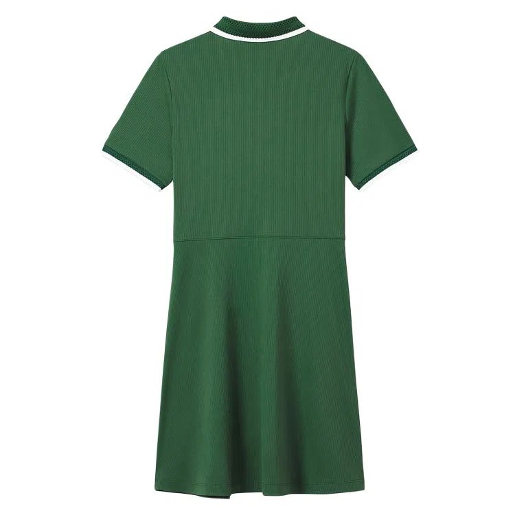 Юбка теннисная LACOSTE 132/Crocodile Green Moderate Short — фото 4