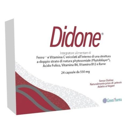 

Didone Green Pharma травяная добавка 24 капсулы Greenpharma Srl