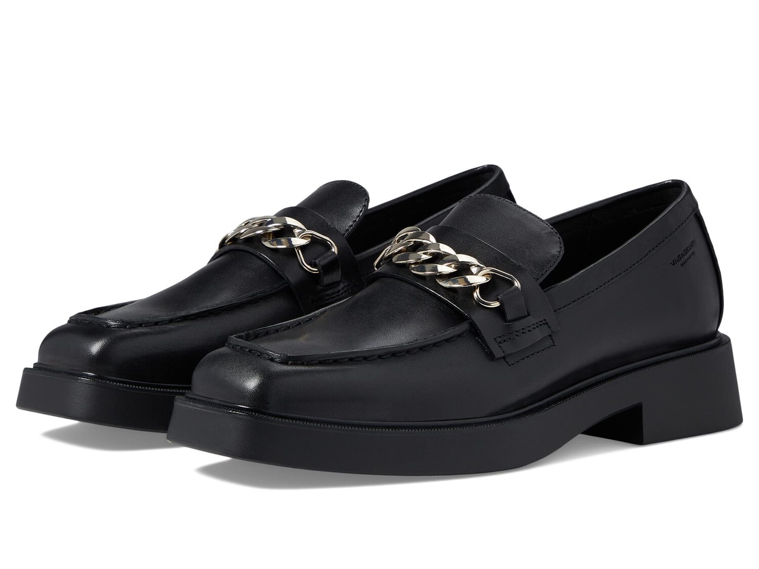 

Лоферы Vagabond Shoemakers Jillian Leather Chain Loafer, черный