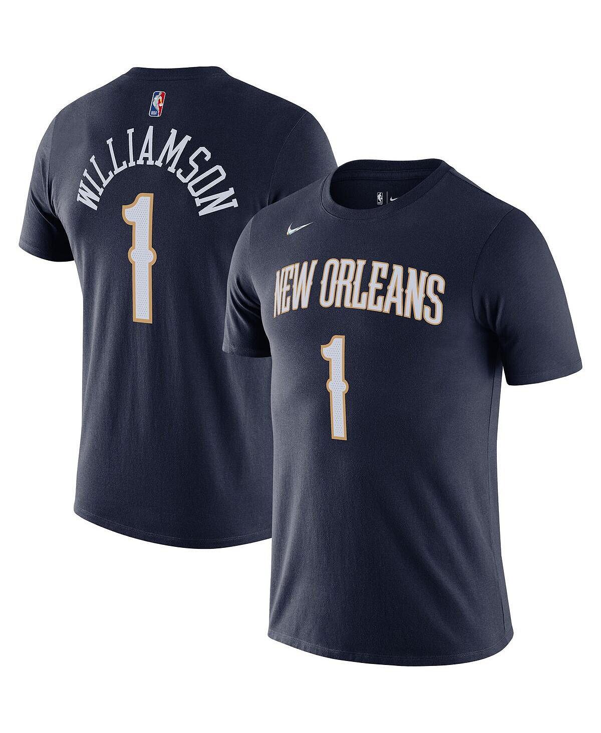 

Мужская темно-синяя футболка Zion Williamson New Orleans Pelicans Diamond Icon с именем и номером Nike, Синий, Мужская темно-синяя футболка Zion Williamson New Orleans Pelicans Diamond Icon с именем и номером Nike