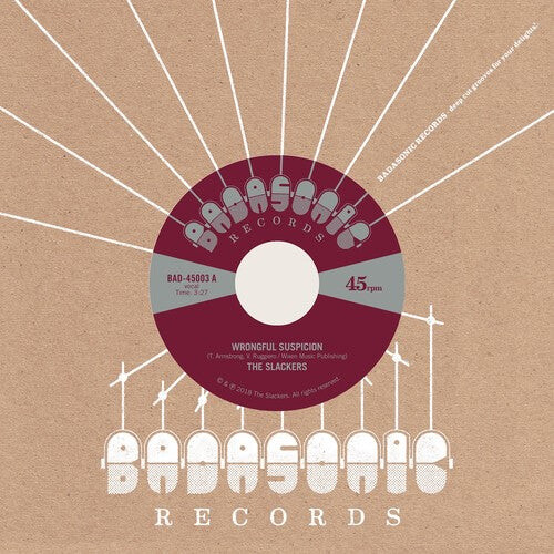 

Сингл 7" Slackers: Wrongful Suspicion / The Noose