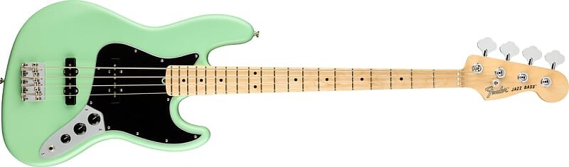 

Басс гитара Fender American Performer Jazz Bass, Maple Fingerboard, Satin Surf Green w/ Deluxe Gigbag