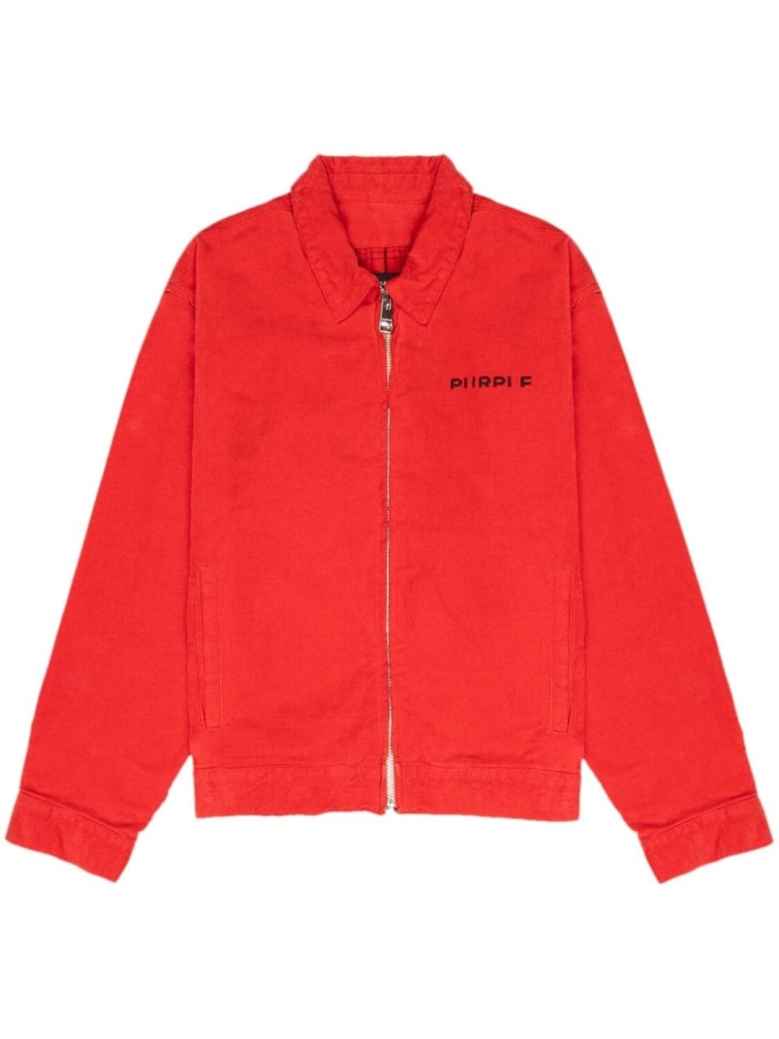 

Purple Brand куртка с вышивкой, красный