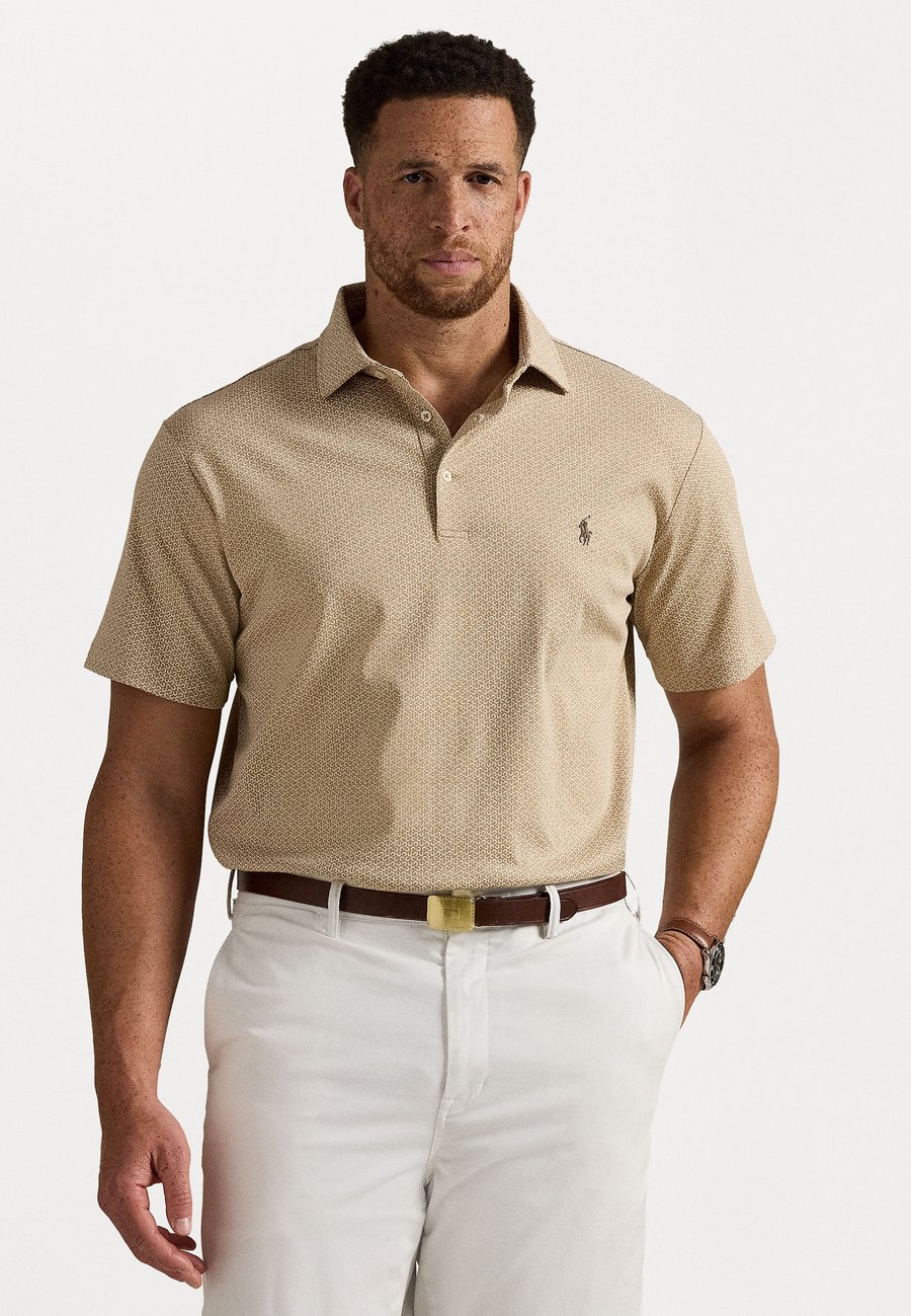 

Поло Polo Ralph Lauren Big & Tall SOFT POLO SHIRT, Warm Brown Heather/Brown, Коричневый, Поло Polo Ralph Lauren Big & Tall SOFT POLO SHIRT, Warm Brown Heather/Brown
