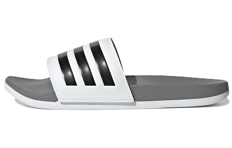 Adilette Comfort Slides Cloud Белый Core Черный Серый Три Adidas