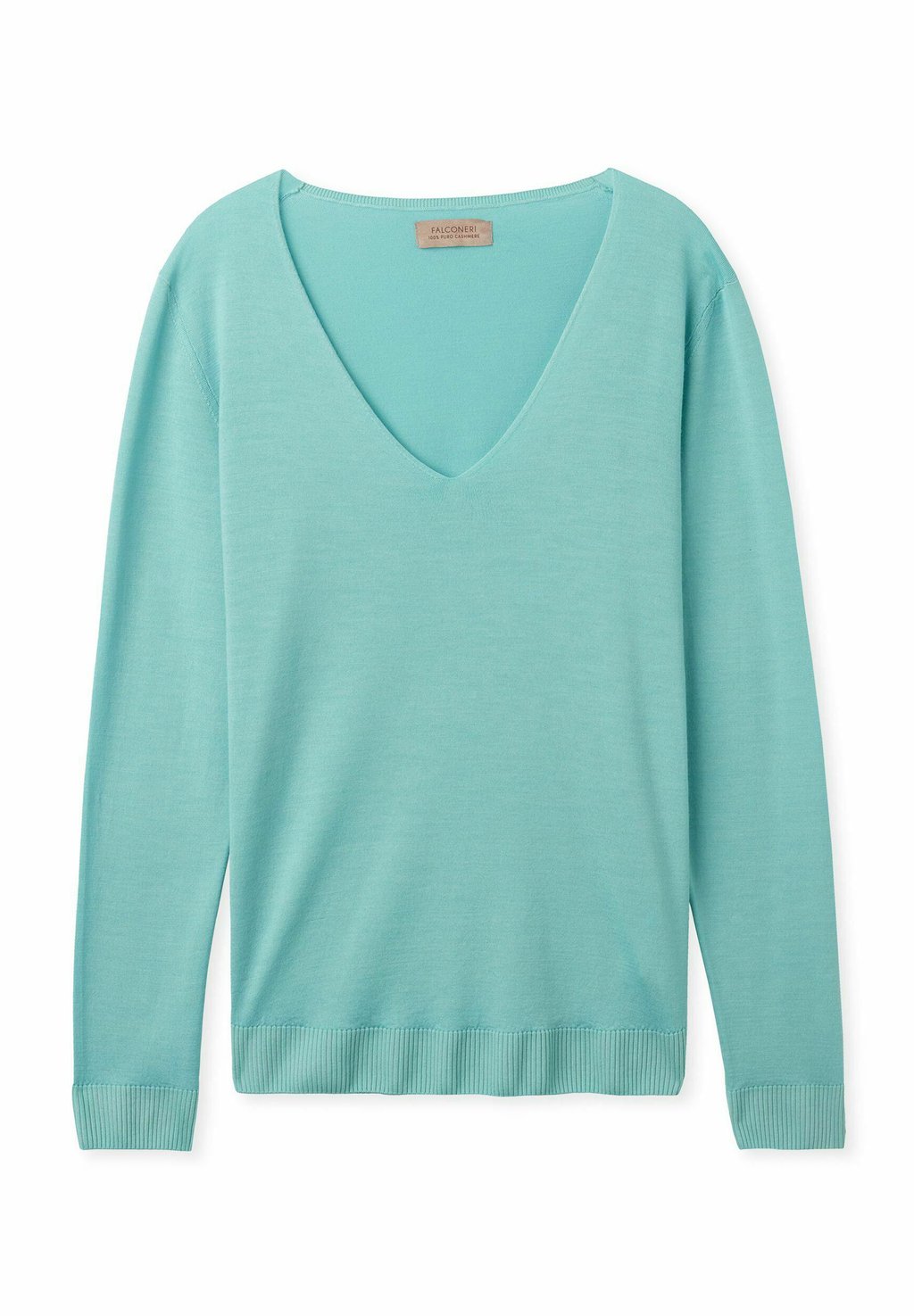 

Джемпер ULTRAFINE V-NECK Falconeri, синий