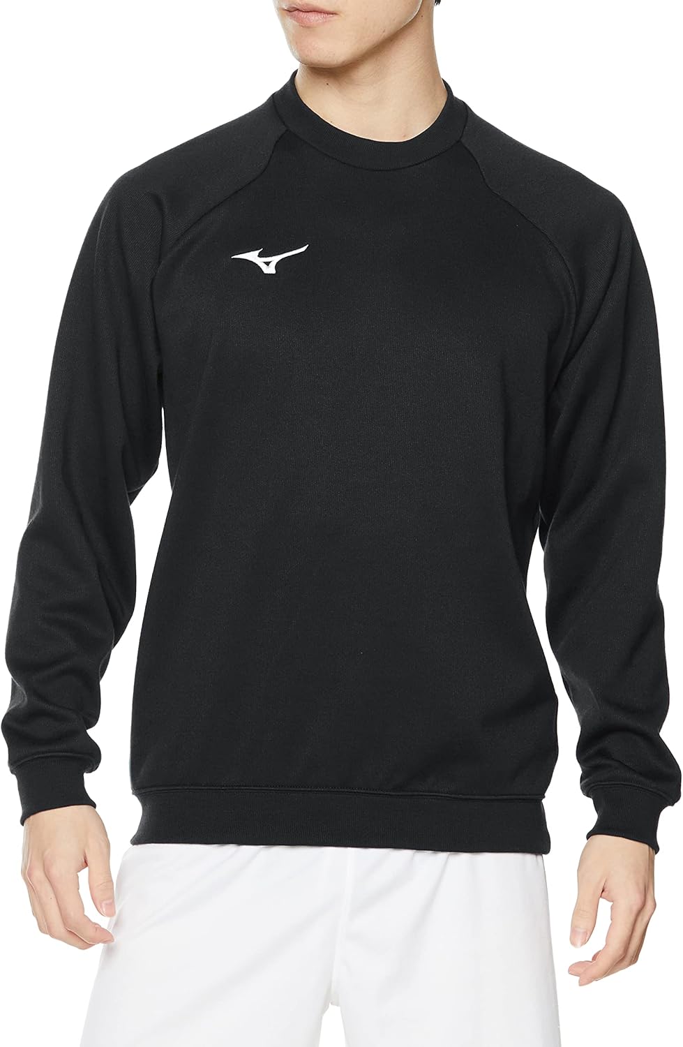 

Спортивная толстовка Mizuno унисекс для взрослых с круглым вырезом, размер 32MCA175, черный