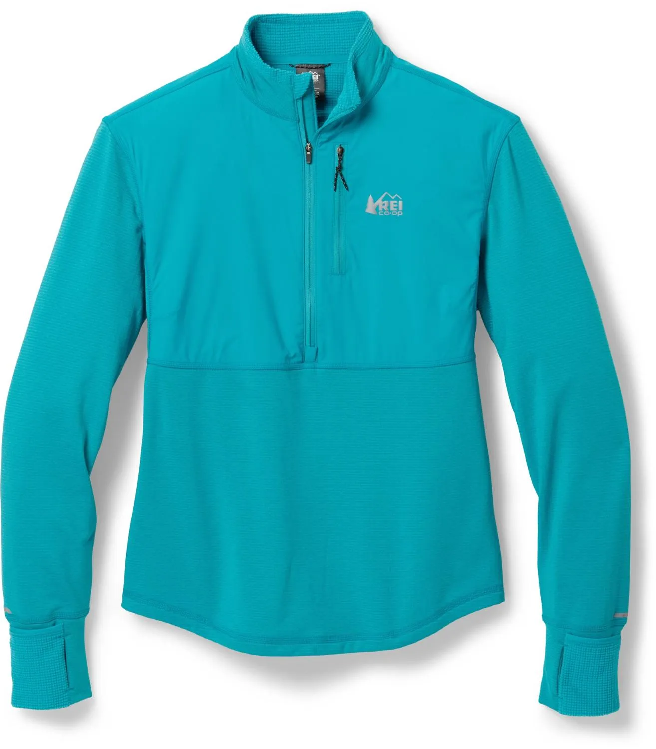 

Женский полупуловер с термоподогревом Swiftland Half-Zip REI Co-op, Aero Blue