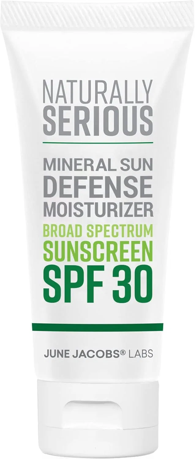 Крем для лица SPF NATURALLY SERIOUS Минеральный солнцезащитный увлажняющий