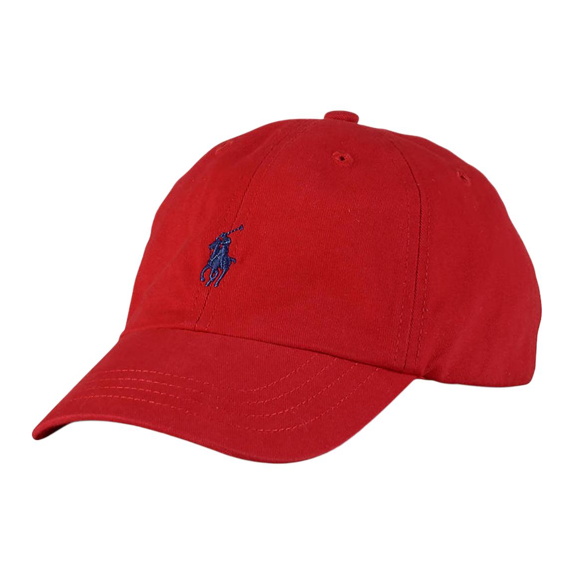 

Ralph Lauren Хлопковая бейсболка детская красная, Red