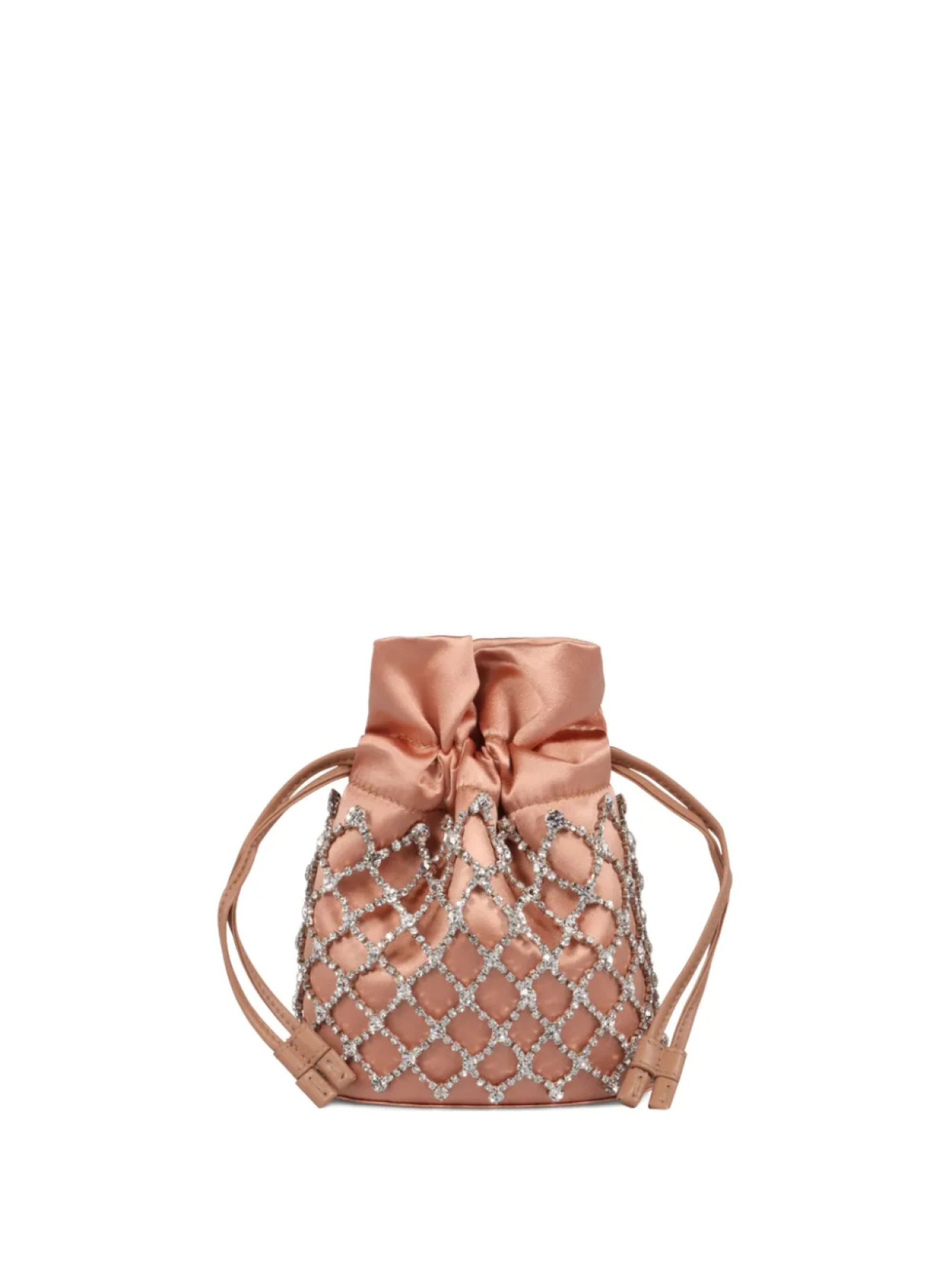 

Мини-сумка-клатч Crystal Lover Aquazzura, розовый