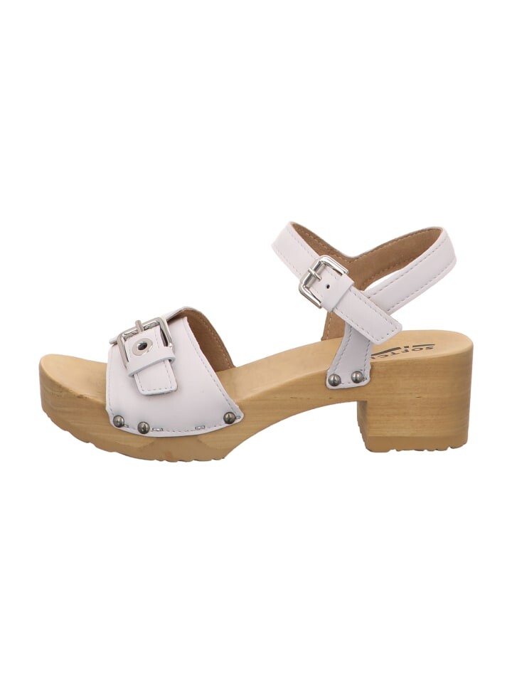Сандалии на плоской подошве SOFTCLOX Plateau Sandaletten, белый