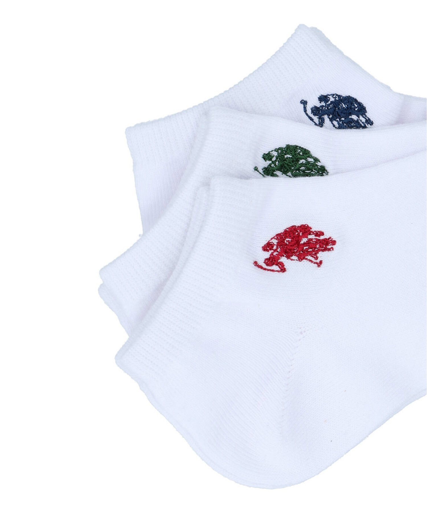 Носки Ассоциация USPOLO/(M)A. Простая белая вышивка USPA. U.S. Polo Assn., Assorted — фото 2