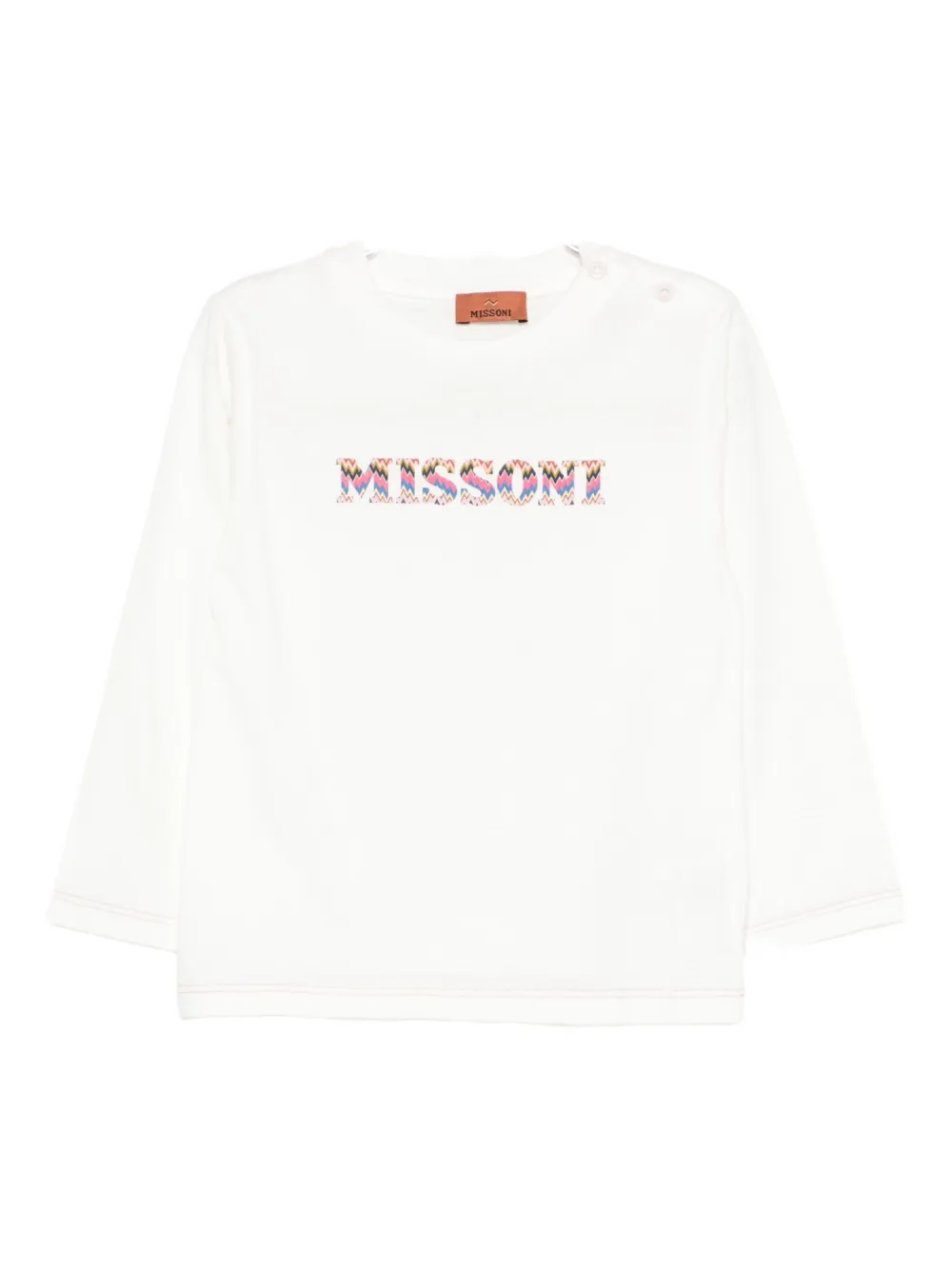 

Футболка с логотипом Missoni Kids, белый