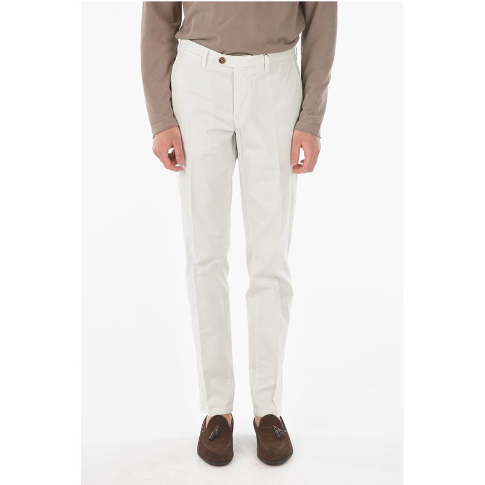 

ID 5-карманные брюки чинос со шлевками для ремня Corneliani, Gray