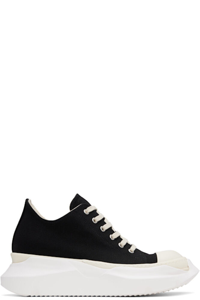 

Черные голливудские абстрактные низкие кроссовки Rick Owens DRKSHDW
